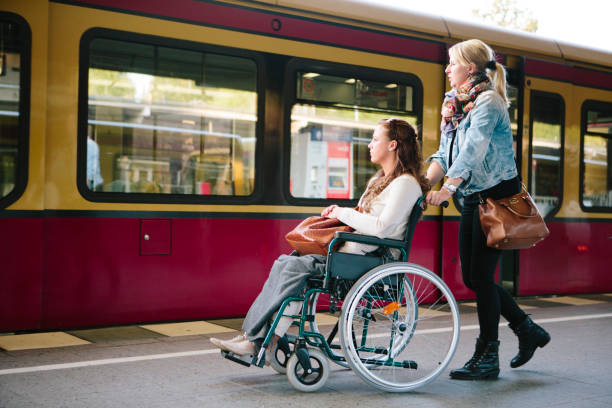 public transport disability support workers